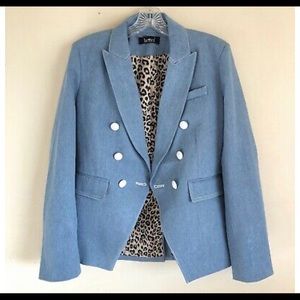 🔥🔥KOURT Double Breasted Denim Blazer 🔥🔥